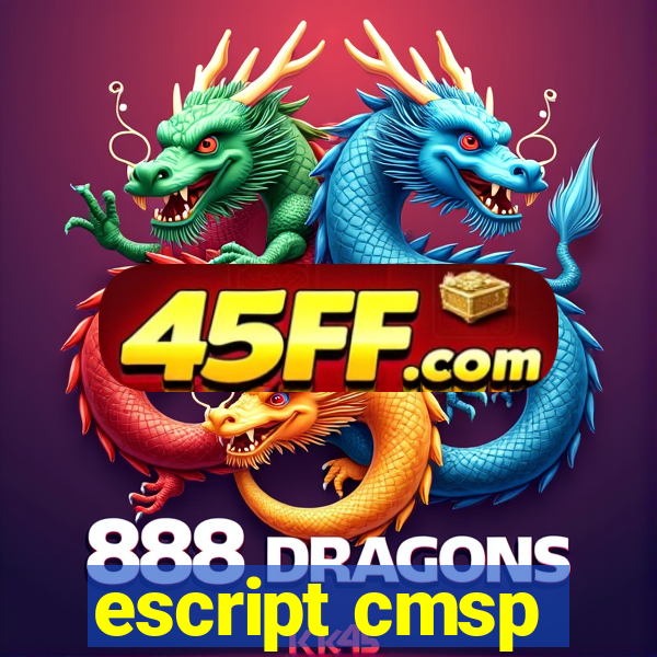 escript cmsp